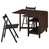 kahverengi/kayın kaplama-Knisa koyu gri/black