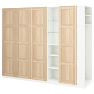 white-white stained oak effect