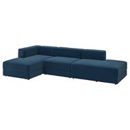 3,5-seat sofa and chaise longue