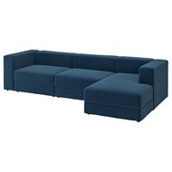4-seat sofa with chaise longue