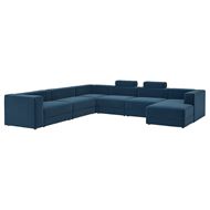u-shaped sofa, 7 seat