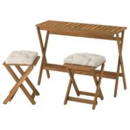 folding table and stool set