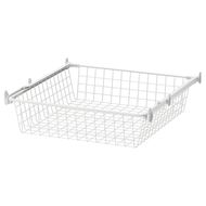 metal basket with pull-out rail