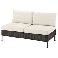 2-seat garden sofa