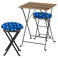 katlanabilir masa ve katlanabilir tabure seti