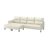 4-seat sofa with chaise longue