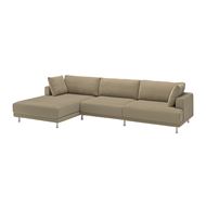 4,5-seat sofa and chaise longue