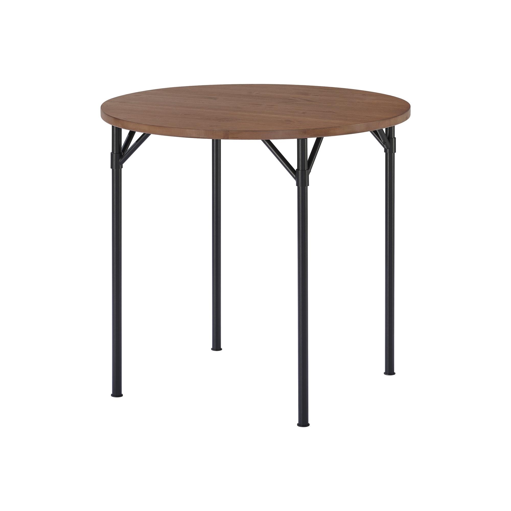 GRÖTAN pine-brown stained seats 2 round kitchen table - 80610422 | IKEA