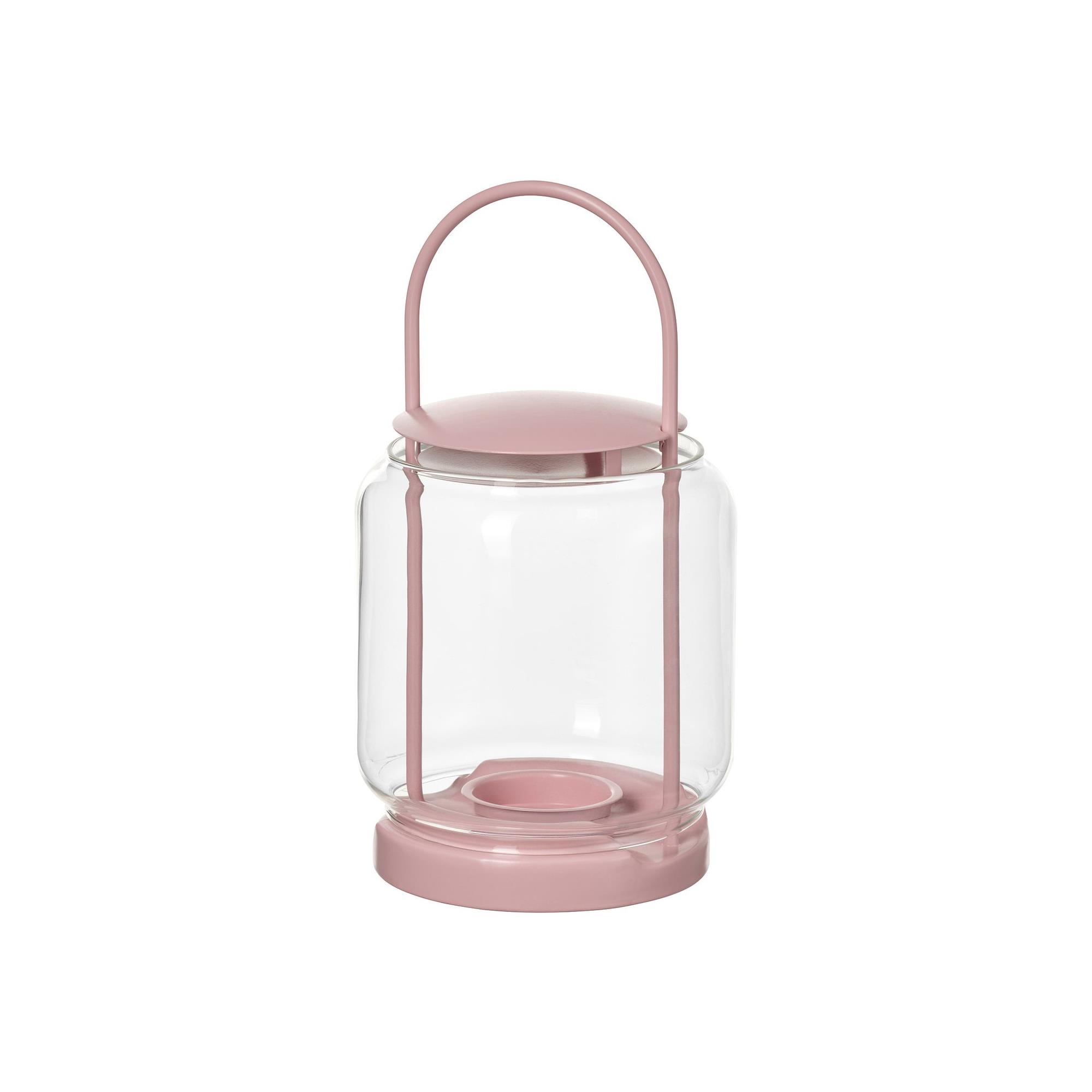 TOFSAND pink 21 cm lantern - 90619629 | IKEA