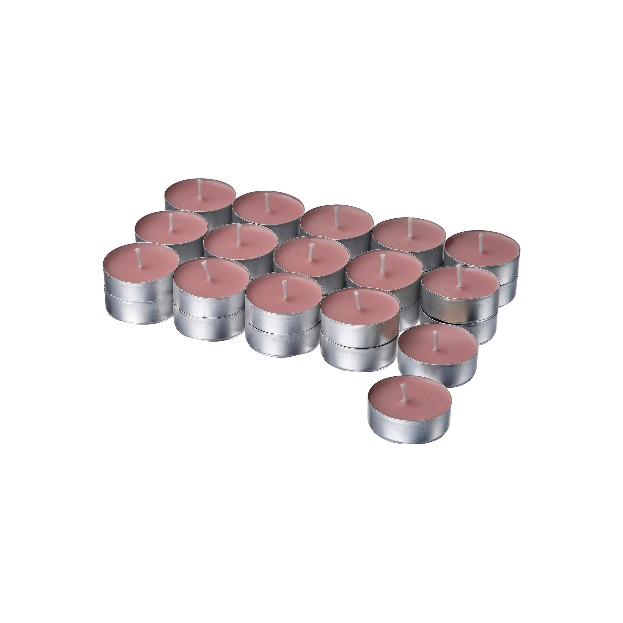 LOTSFAGEL açık pembe 3.5 saat kokulu tealight mum - 30608704 | IKEA