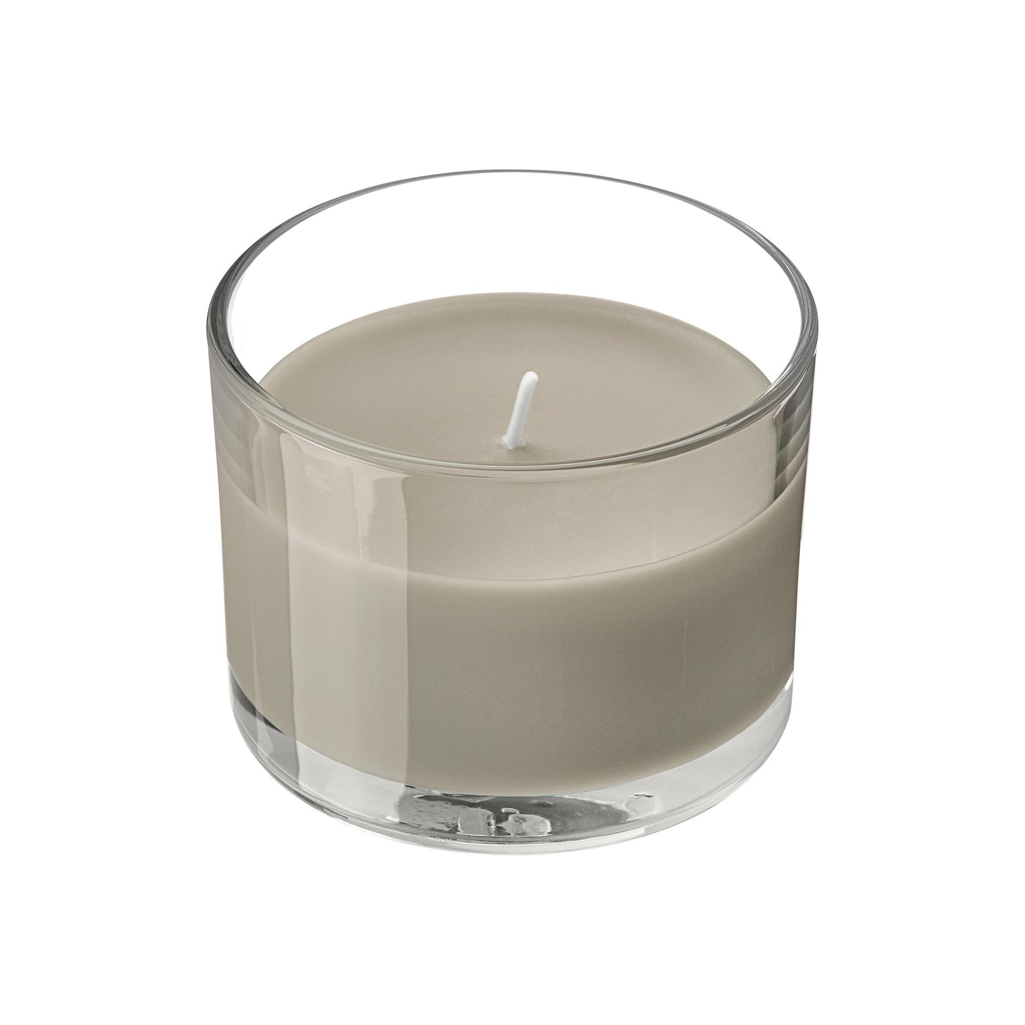 LOTSFAGEL brown 20 hr scented candle in cup - 20608460 | IKEA
