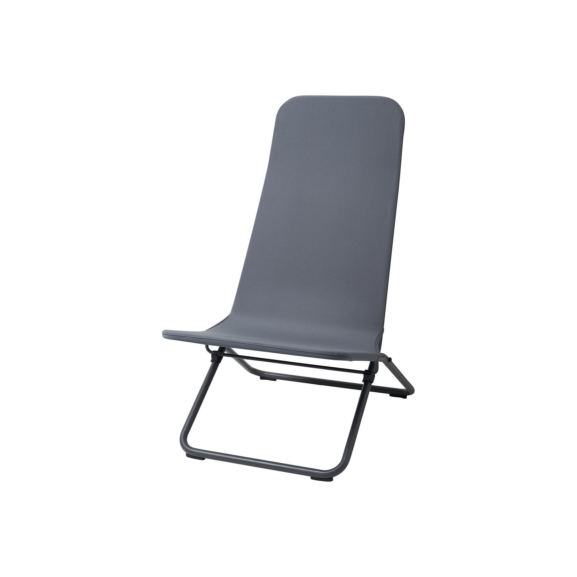 VIGGSÖ dark grey garden armchair - 20597070 | IKEA