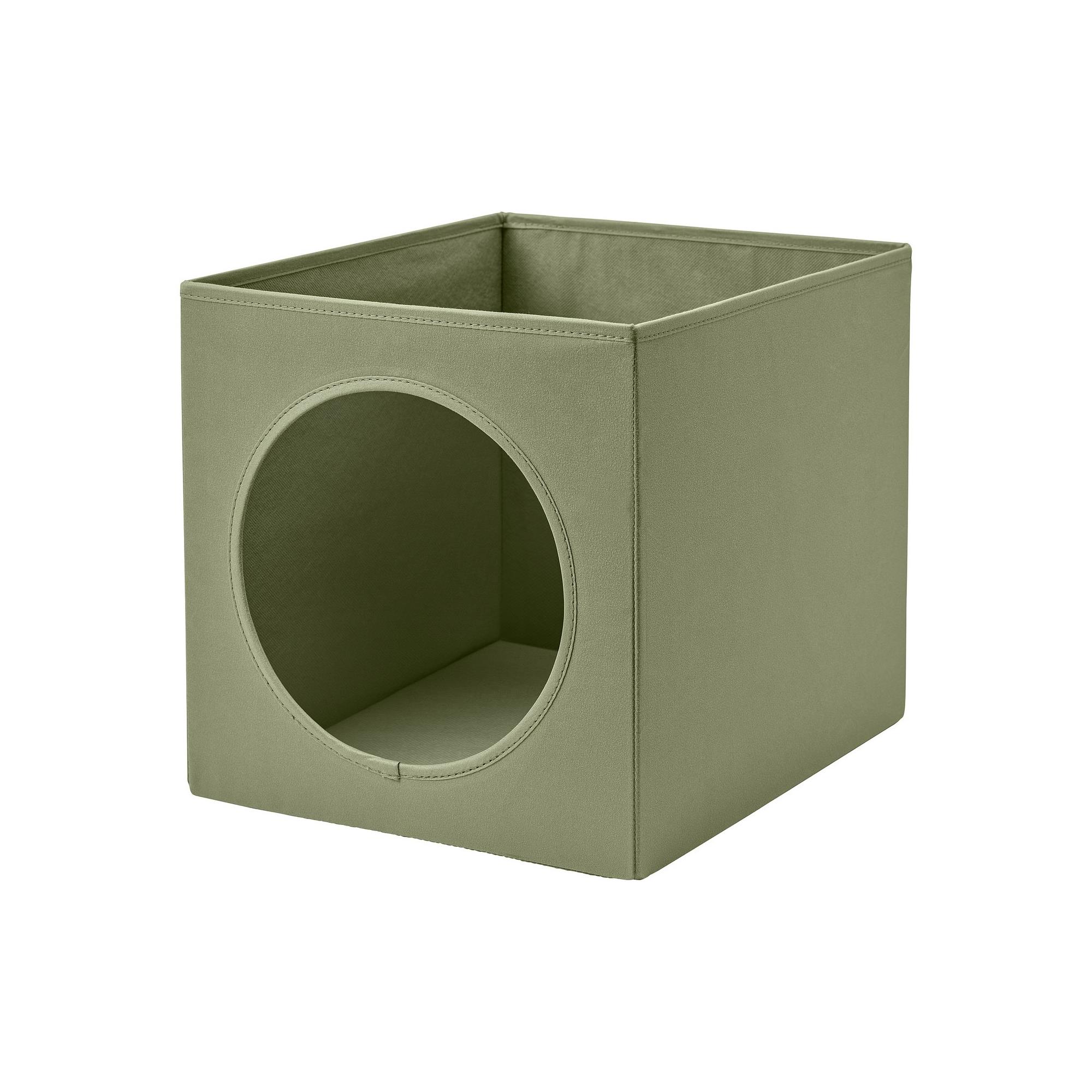 UTSADD green 33x38x33 cm cat house - 30635444 | IKEA