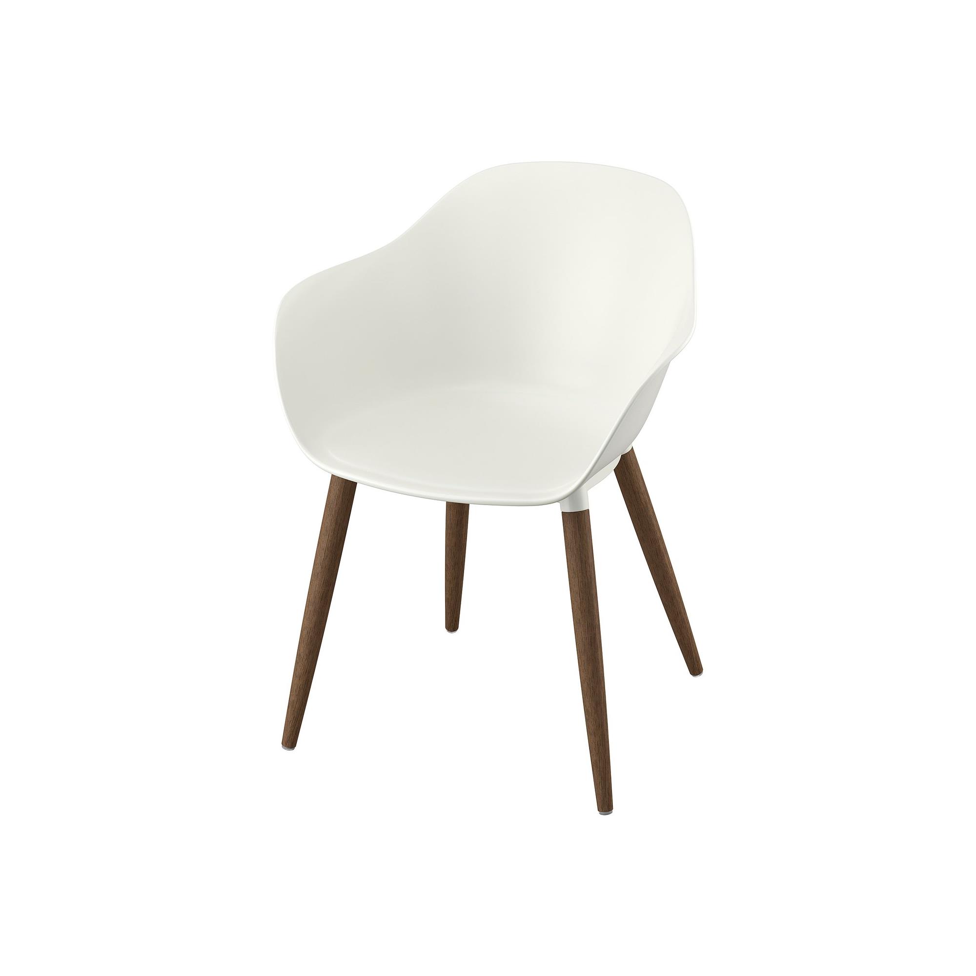 GRÖNSTA white chair with armrests - 90557886 | IKEA
