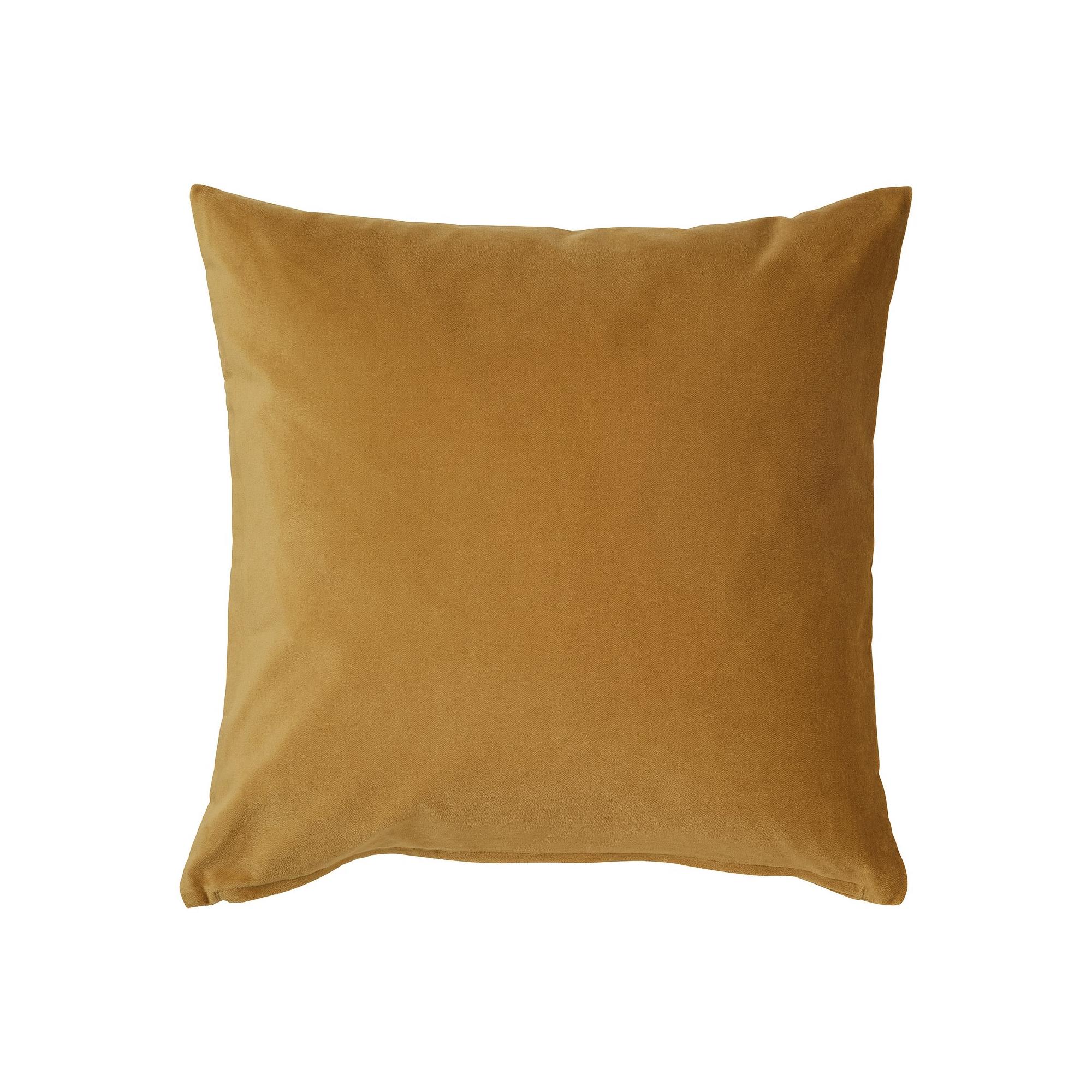 SANELA yellow-brown 65x65 cm cushion cover - 60636017 | IKEA