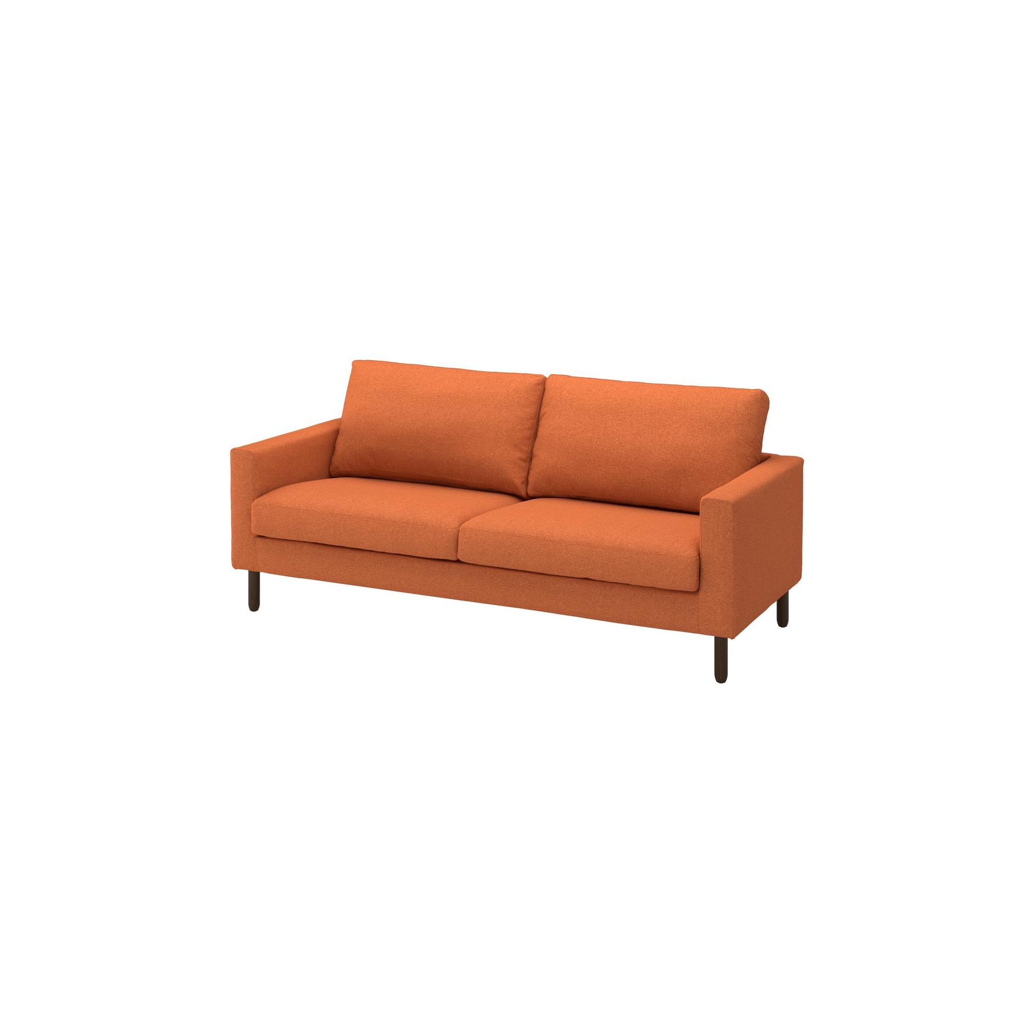 SALTSJÖBADEN tonerud kırmızı-kahverengi 3'lü kanepe - 09627530 | IKEA