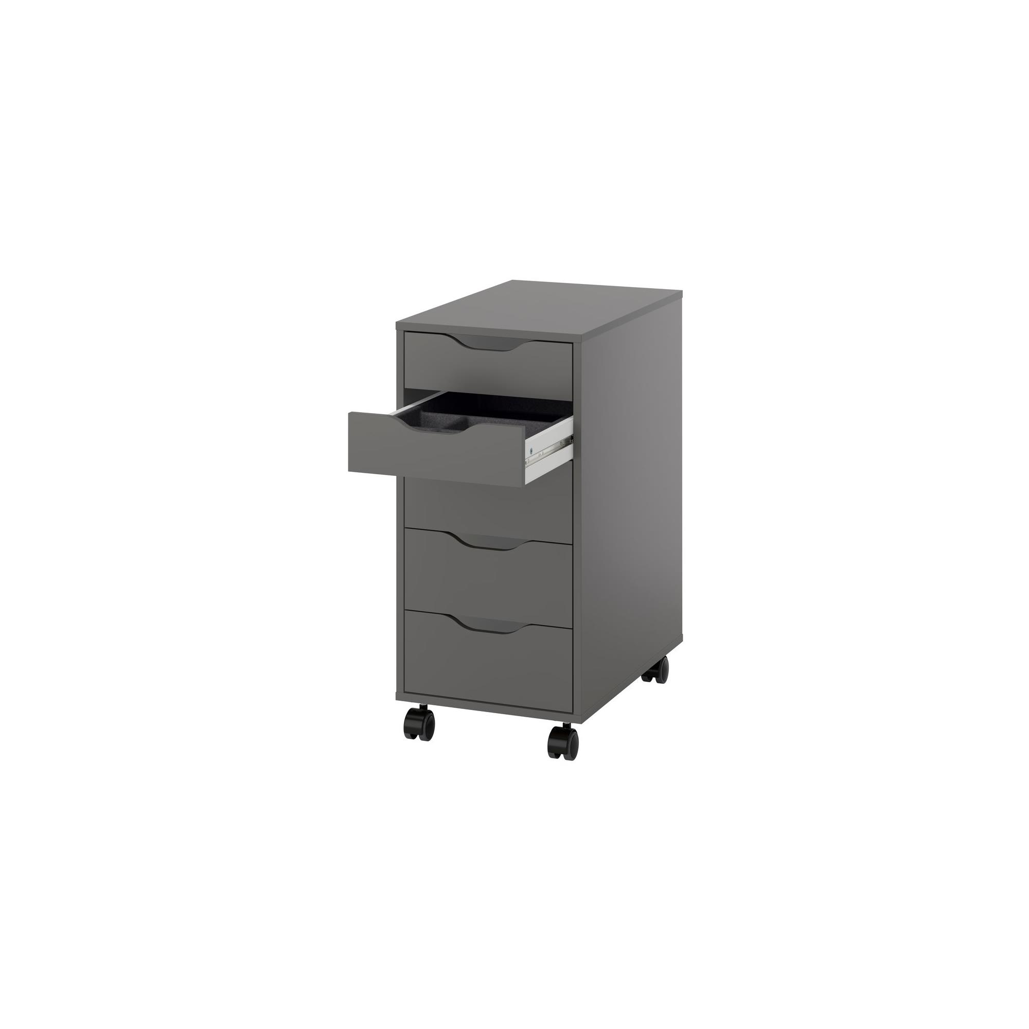 ALEX dark grey 36x76 cm storage unit - 69628032 | IKEA