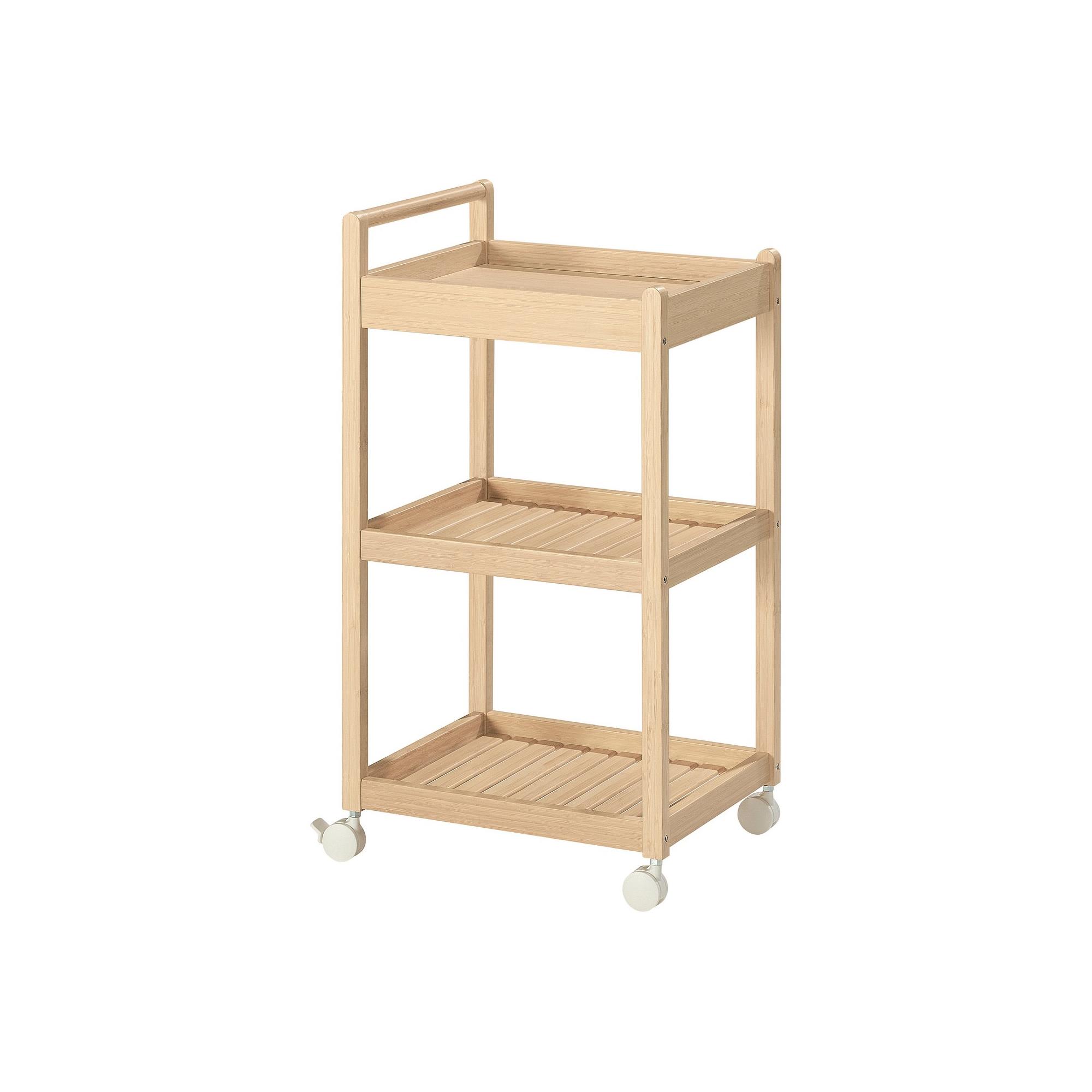 その他 BEATLESS #007 l Tray Frame / 45 STEGESUND açık bambu 42x33x76 cm servis arabası - 90632013 | IKEA