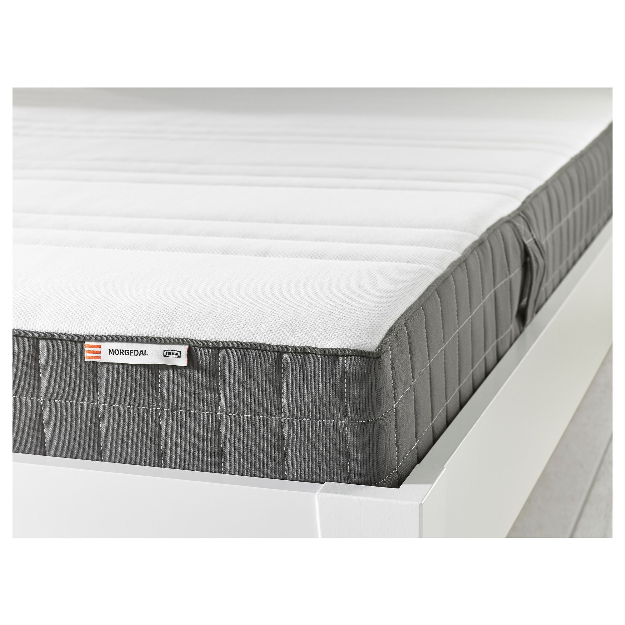 IKEAマットレスQueen size160x200 Morgedal MORGEDAL dark grey 160x200 cm double bed mattress - 00272227 | IKEA
