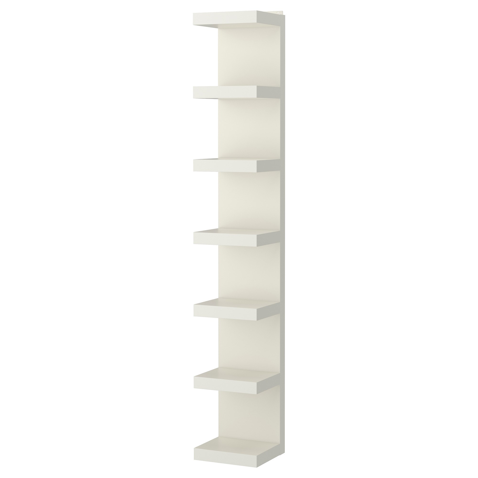 LACK white 30x190 cm wall shelf without leg - 60282186 | IKEA