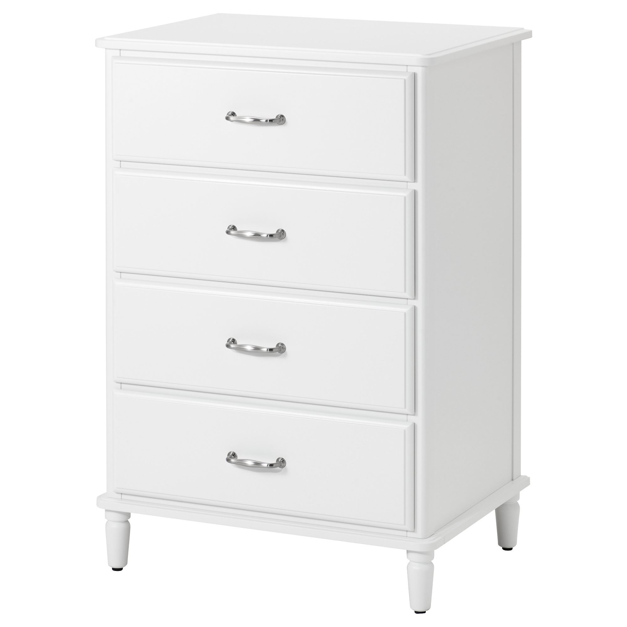 IKEA 4段チェスト TYSSEDAL ティッセダール TYSSEDAL white 67x102 cm chest of 4 drawers - 10391324 | IKEA