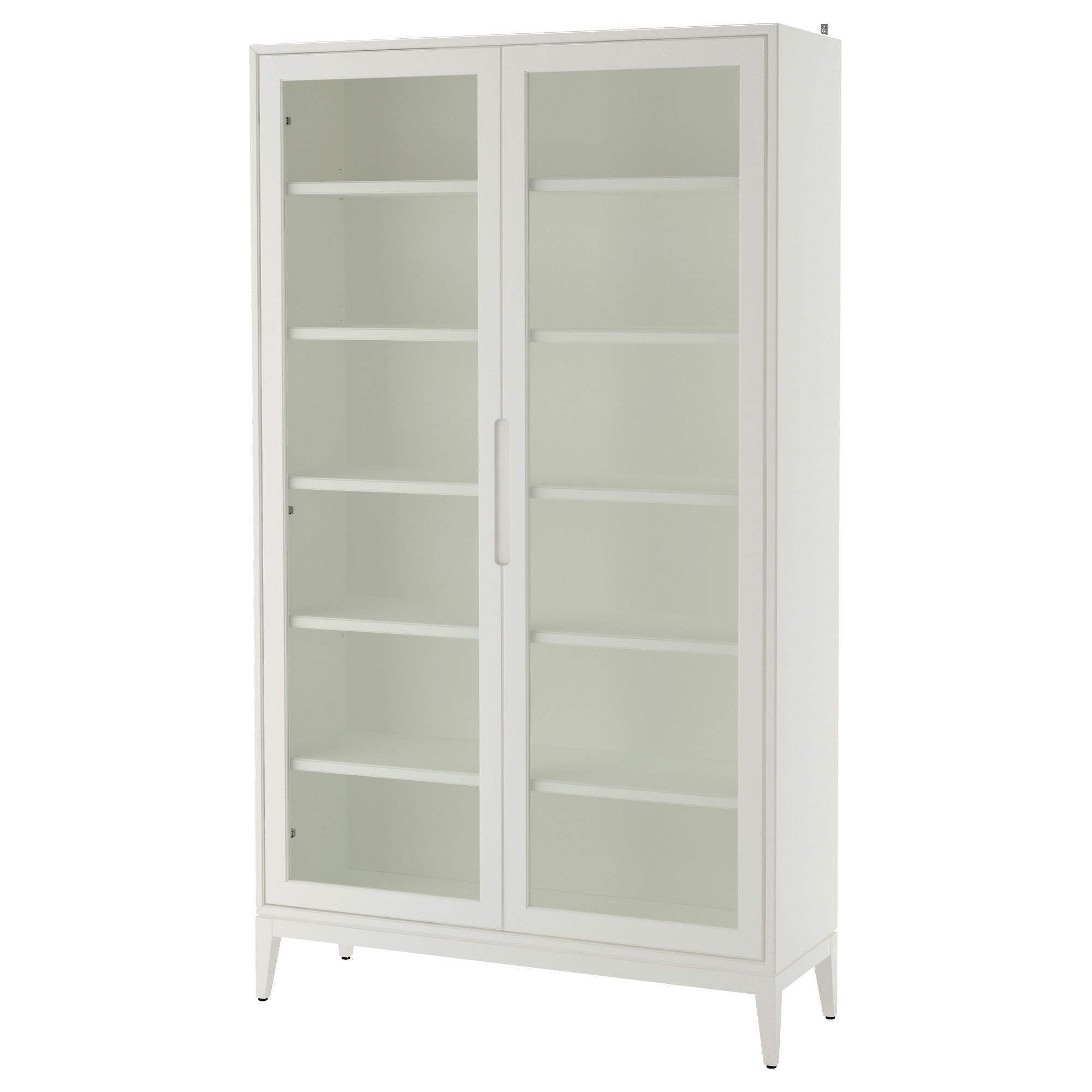 REGISSÖR white 118x203 cm glass-door cabinet - 30342078 | IKEA