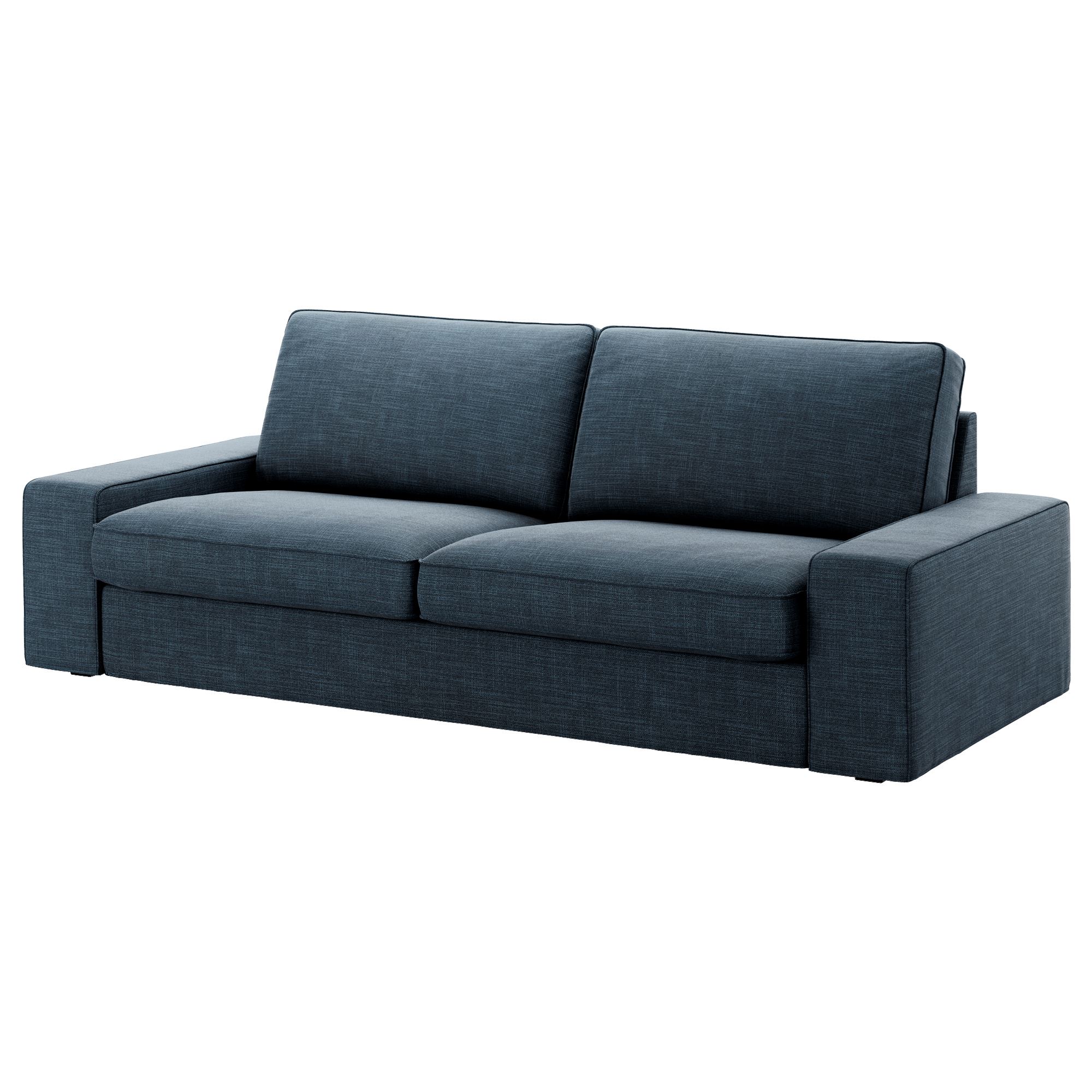 KIVIK hillared koyu mavi 3'lü kanepe - 09193754 | IKEA