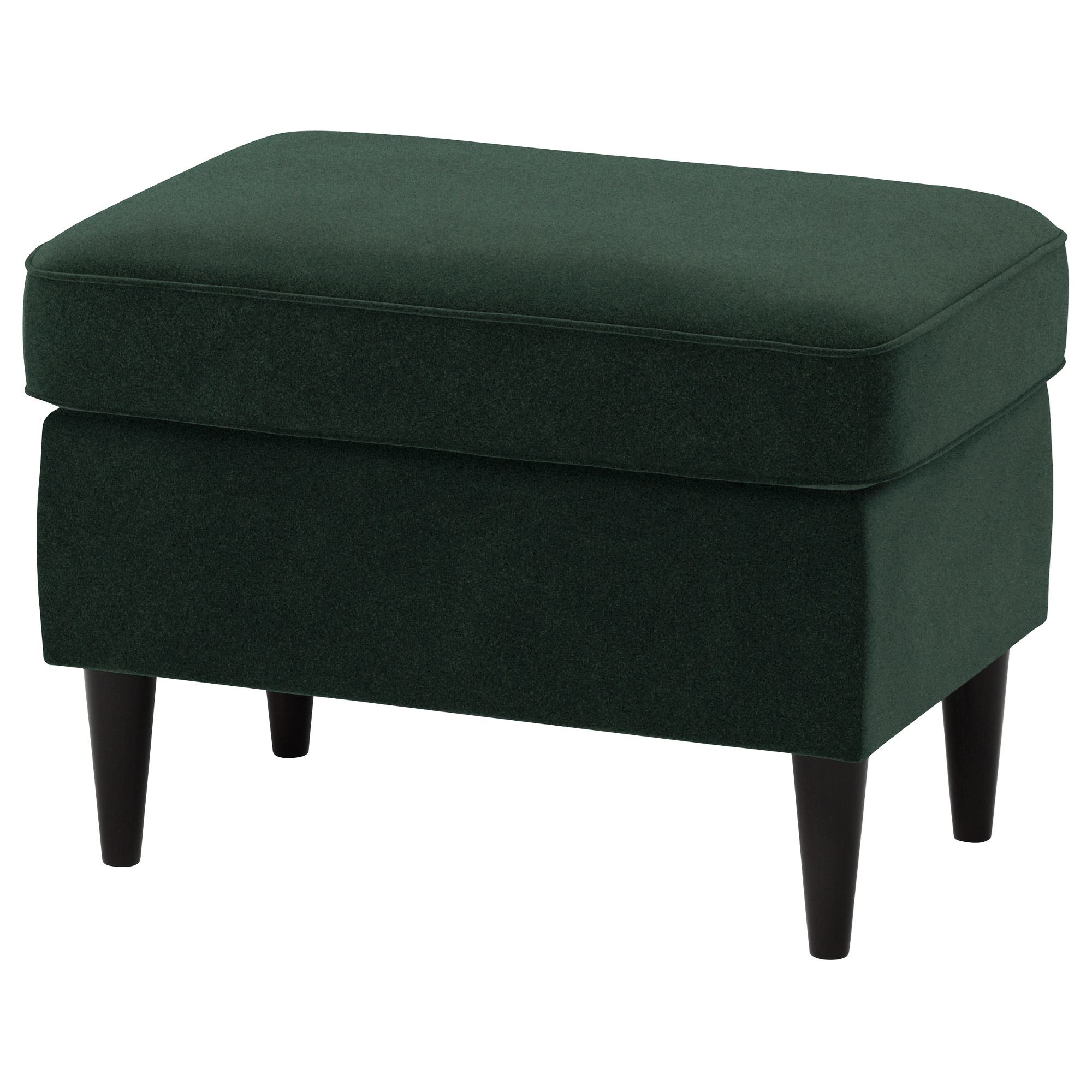 STRANDMON djuparp dark green pouffe - 50360009 | IKEA