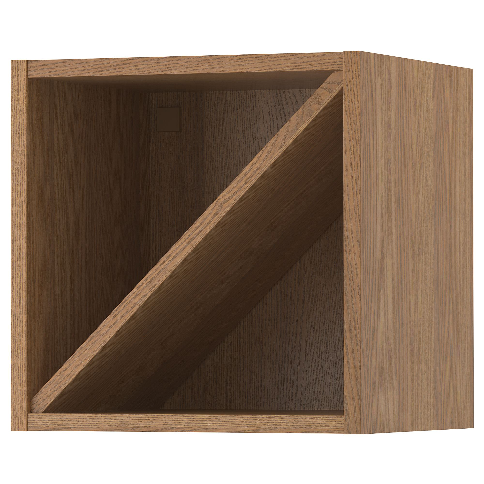 VADHOLMA brown 40x37x40 cm wine shelf - 90374330 | IKEA