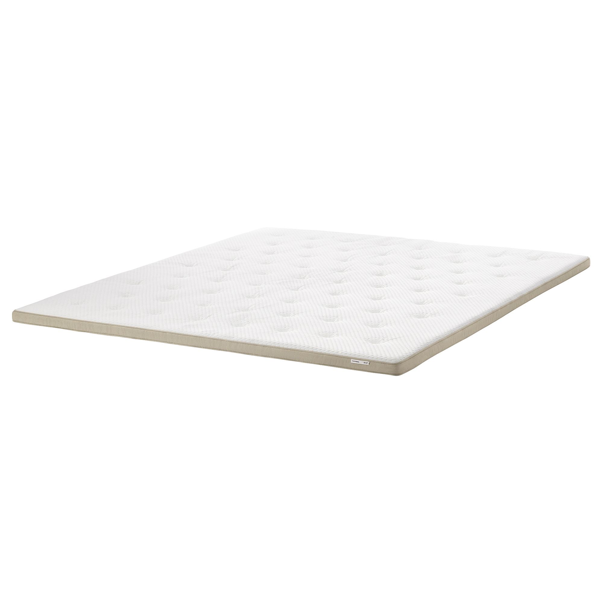 TISTEDAL natural 180x200 cm double mattress pad - 50373281 | IKEA