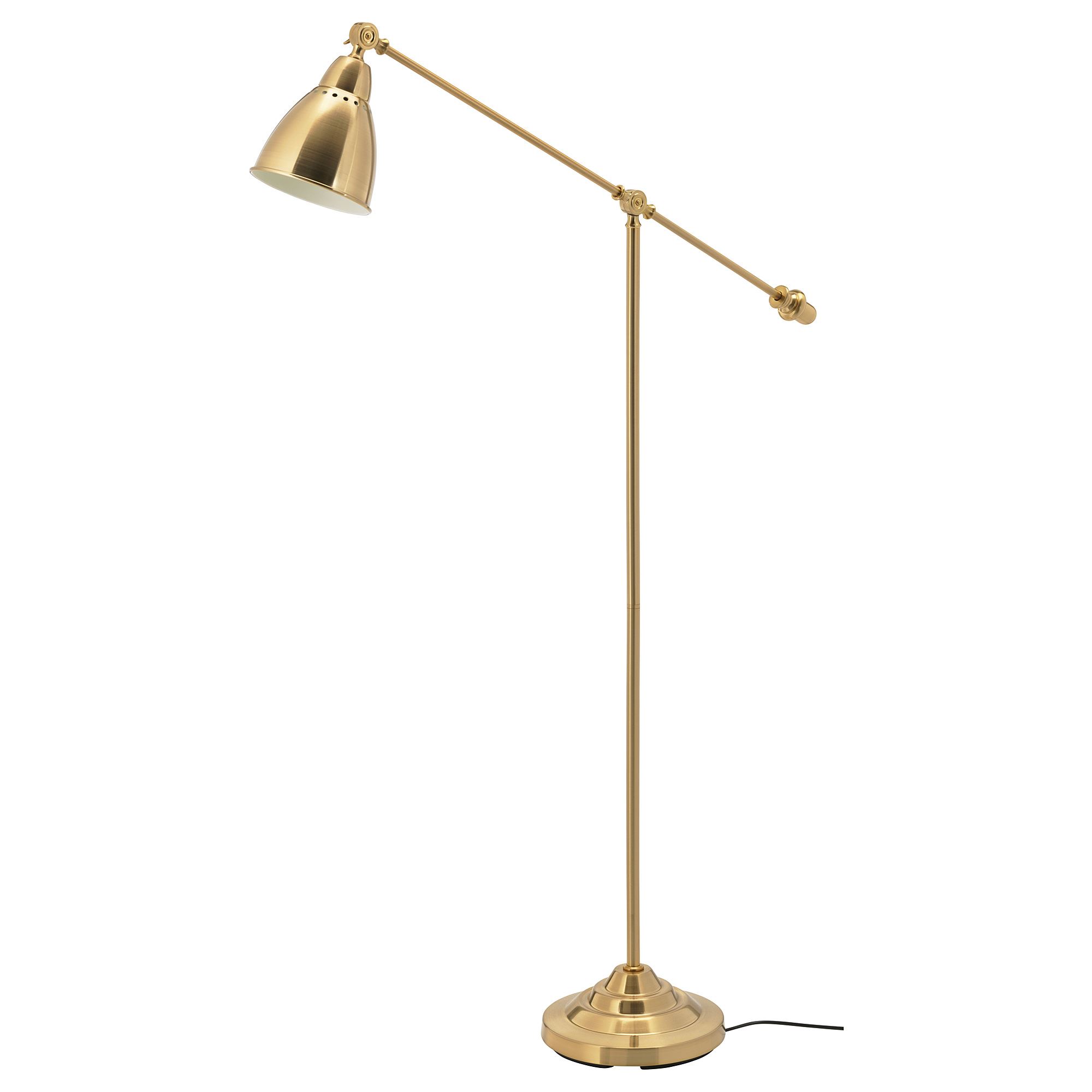 IKEA BAROMETER ゴールド フロアスタンド 3/23以降発送 BAROMETER brass colour floor/reading lamp - 30358050 | IKEA
