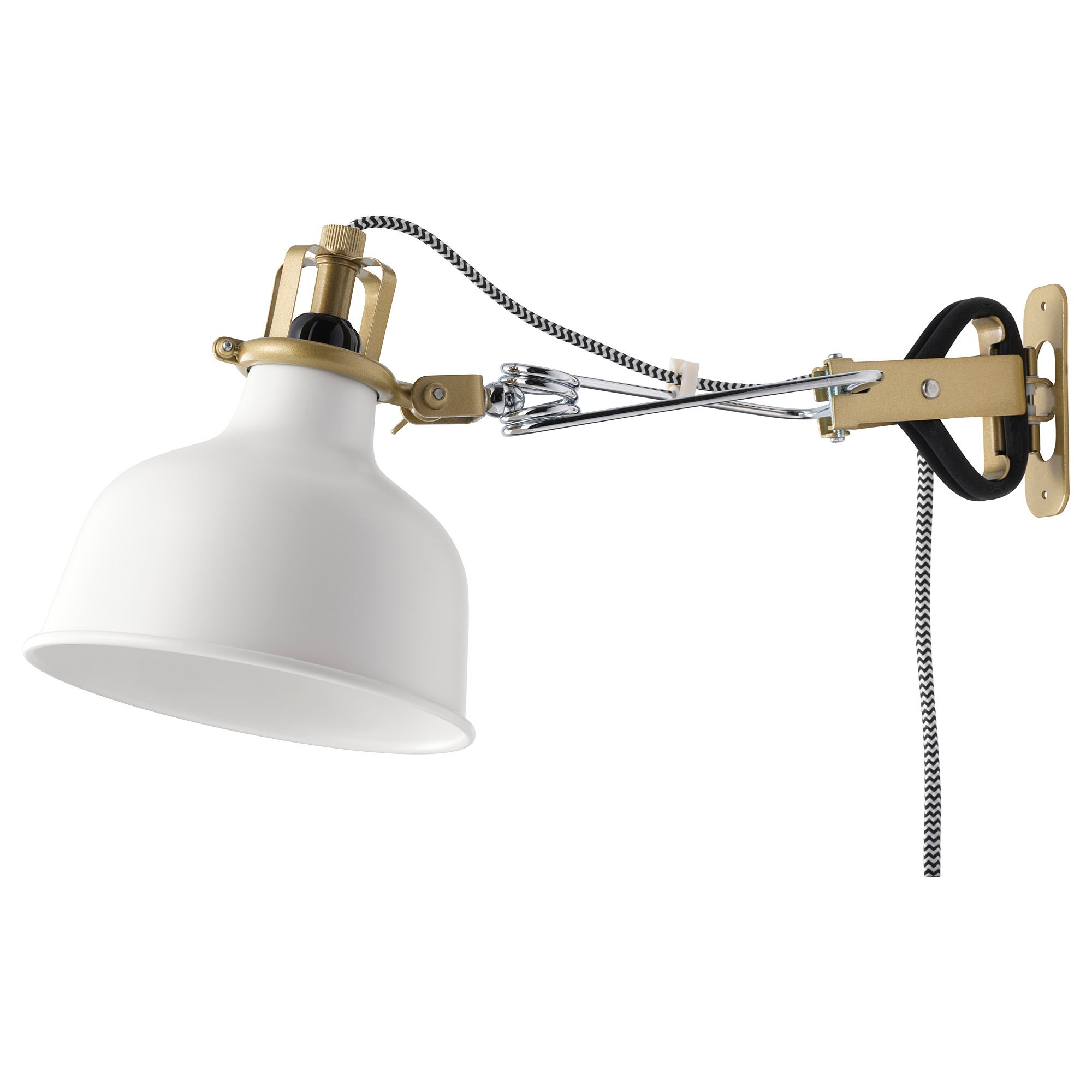 IKEA RANARP＆KRUSNATE +α RANARP off white wall lamp - 10231321 | IKEA