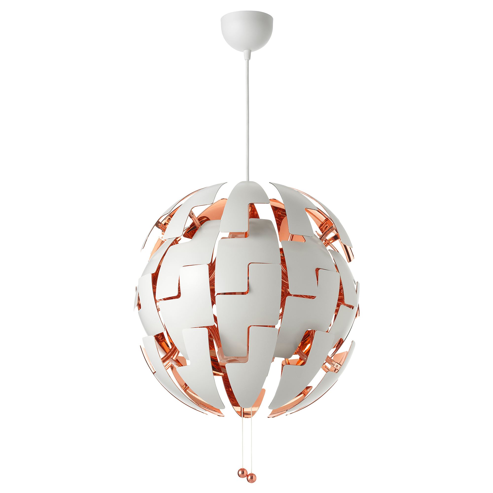 IKEA PS 2014 white/copper-colour pendant lamp - 40304900 | IKEA