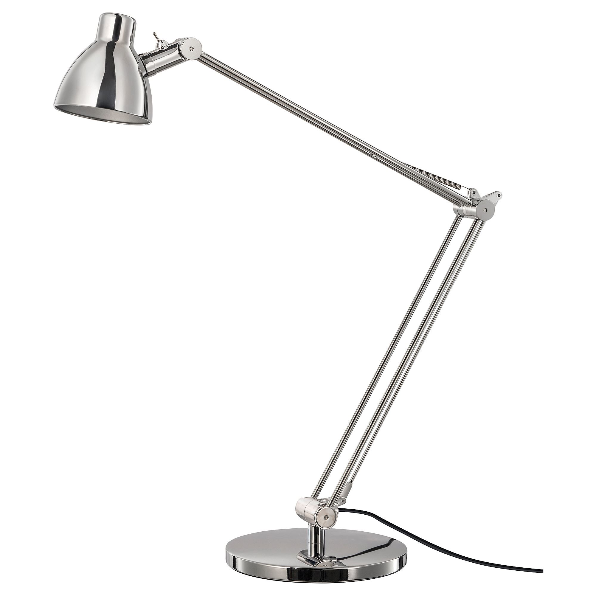 ANTIFONI nikel-plated 44 cm work lamp - 20304736 | IKEA