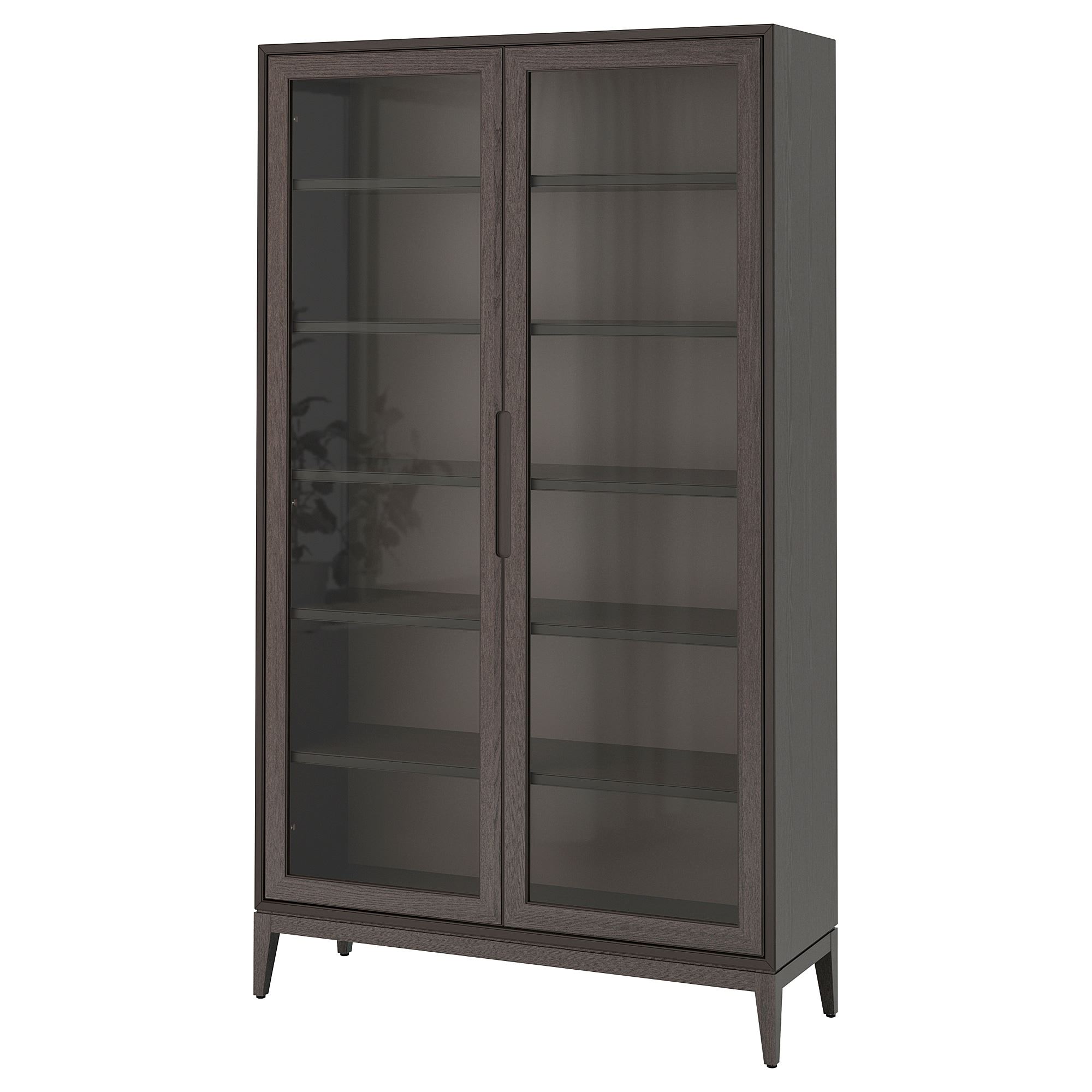 REGISSÖR kahverengi 118x203 cm vitrin - 50342077 | IKEA