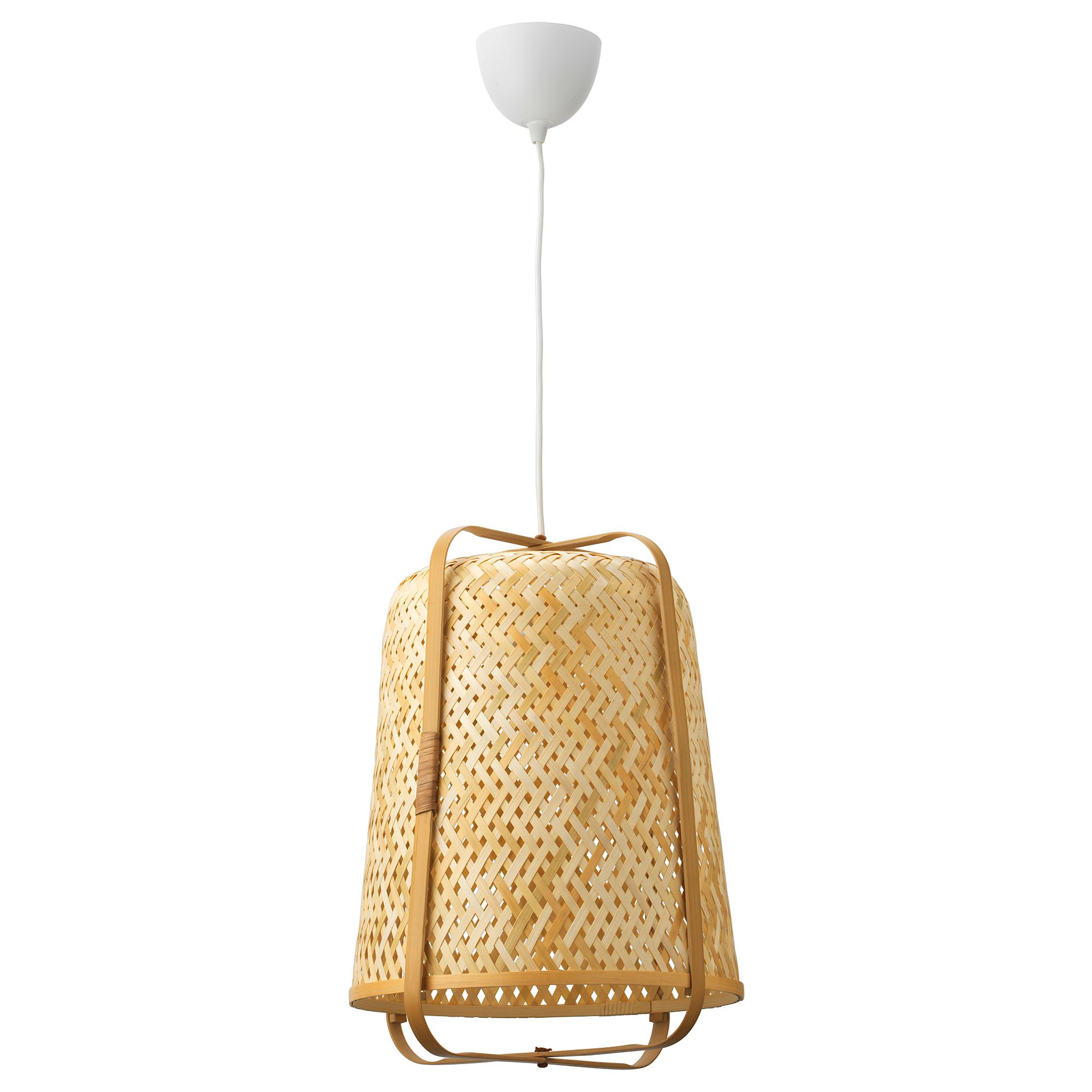 KNIXHULT bamboo pendant lamp - 40404886 | IKEA