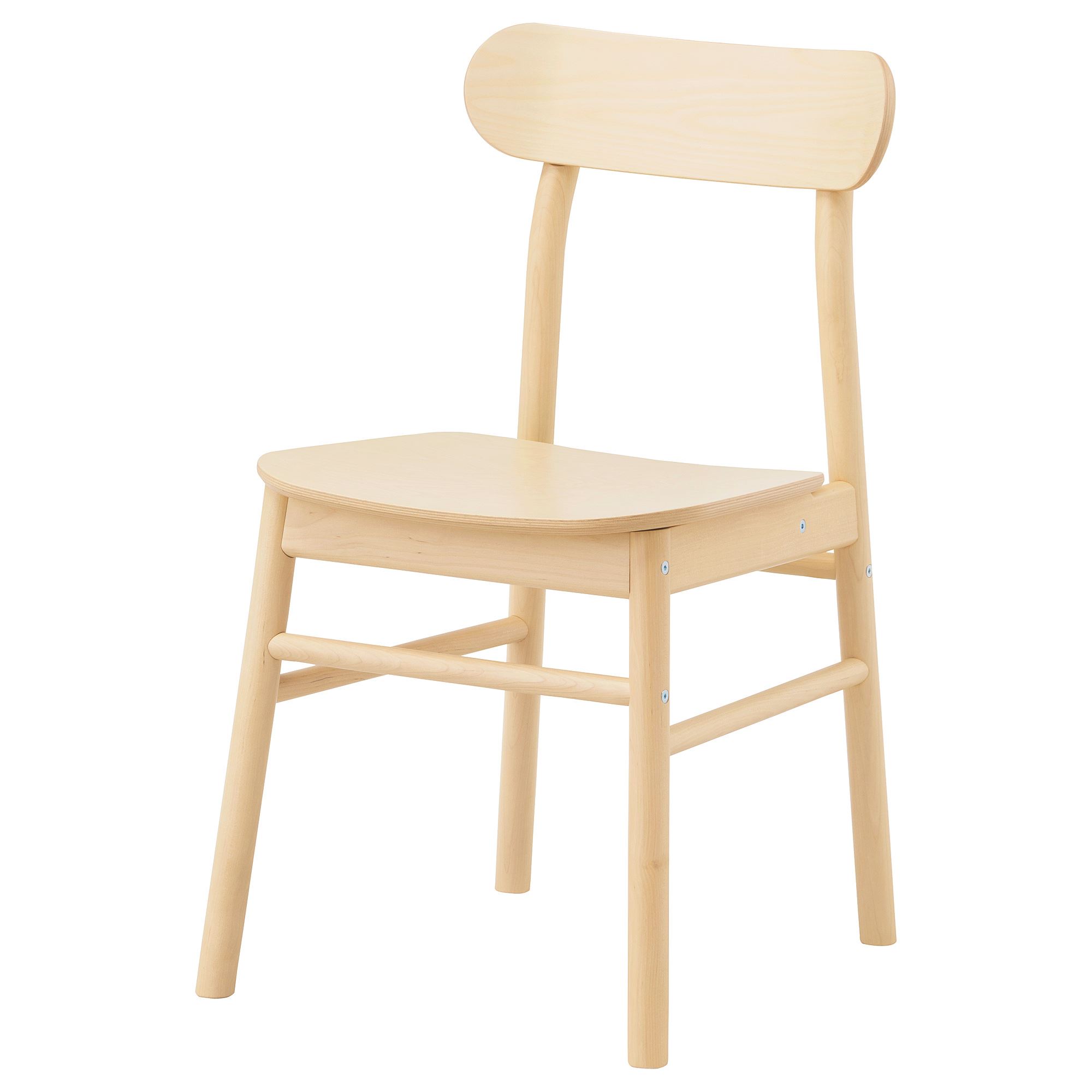 RÖNNINGE birch wooden chair - 10422504 | IKEA
