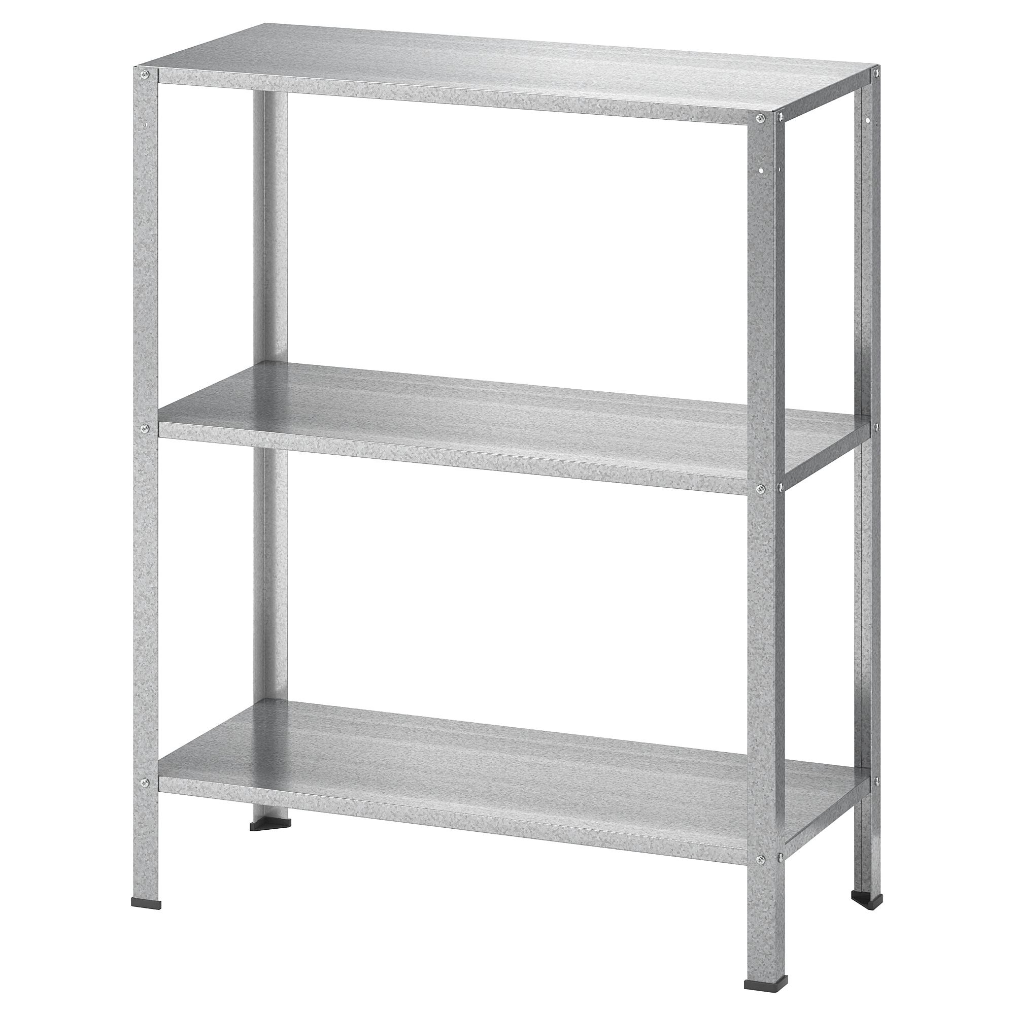HYLLIS galvanised 60x27x74 cm outdoor shelving unit - 30428326 | IKEA