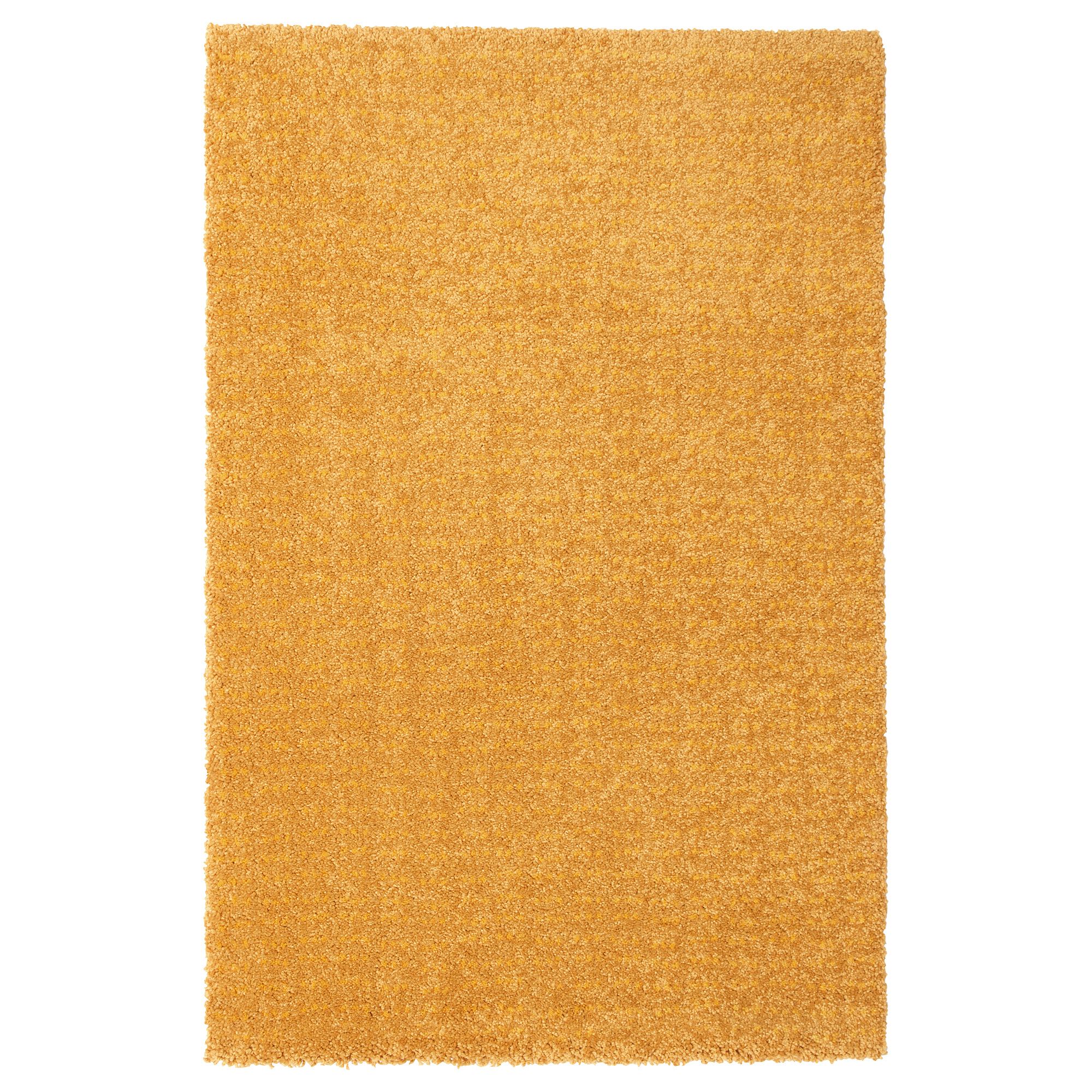 LANGSTED yellow 60x90 cm small rug - 40423941 | IKEA