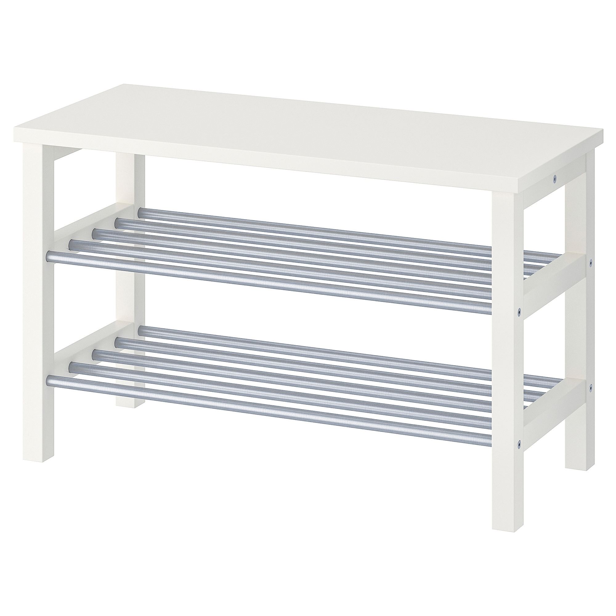IKEA ラック LACK white stained oak effect 30x190 cm wall shelf without leg
