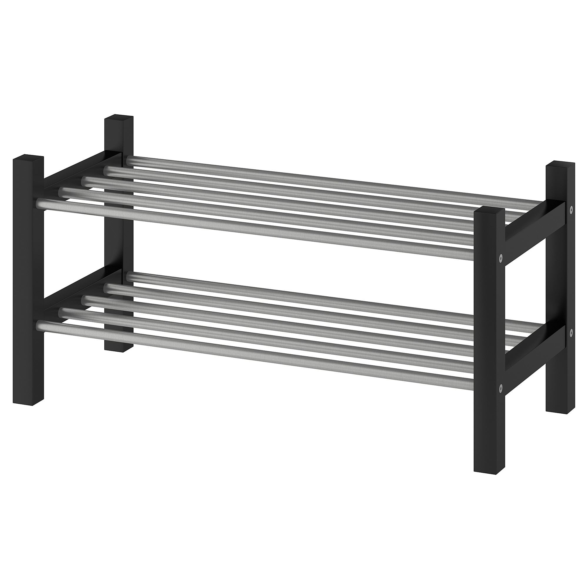 TJUSIG black 79x32 cm shoe cabinet - 10152639 | IKEA