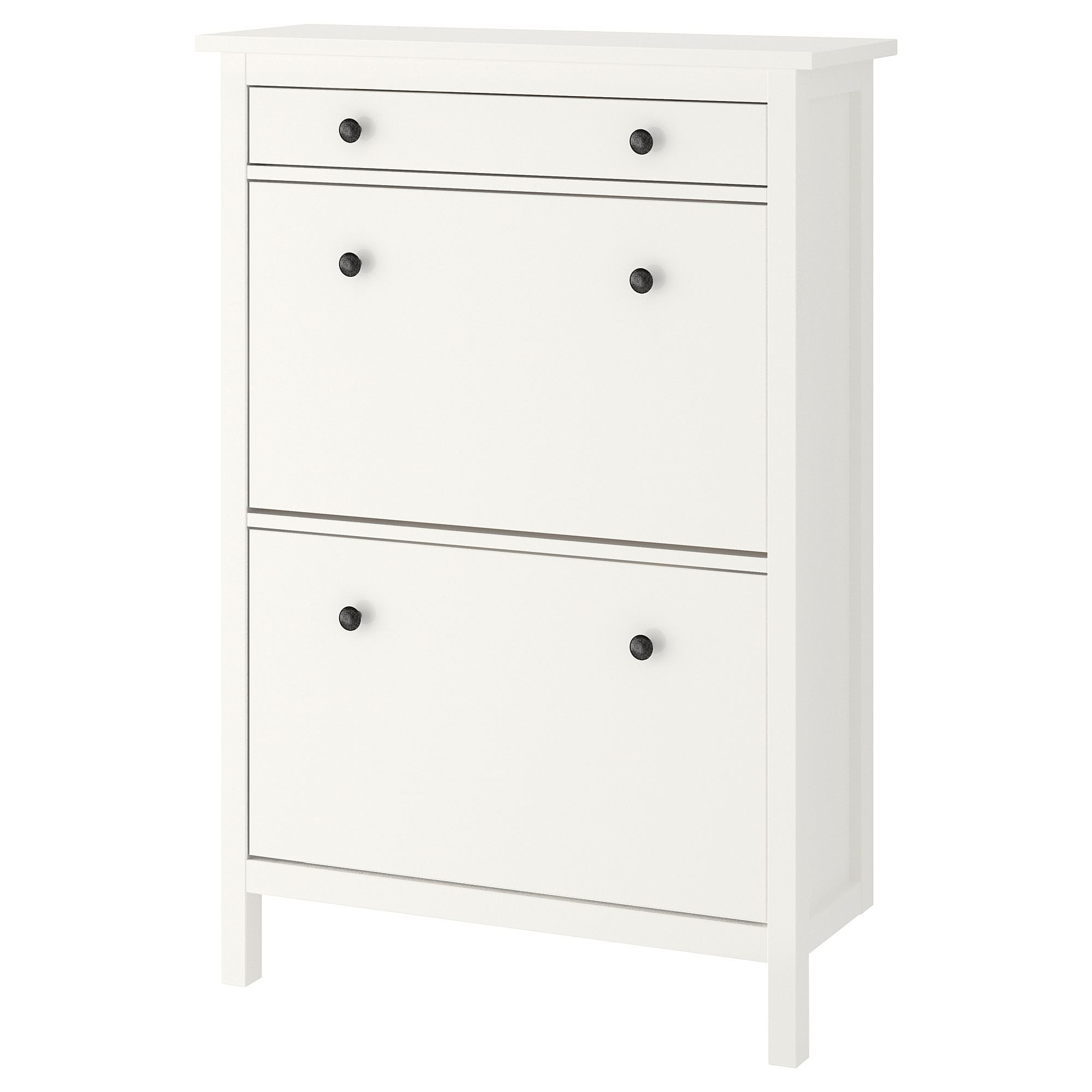 HEMNES white 89x30x127 cm shoe cabinet/storage - 20169559 | IKEA