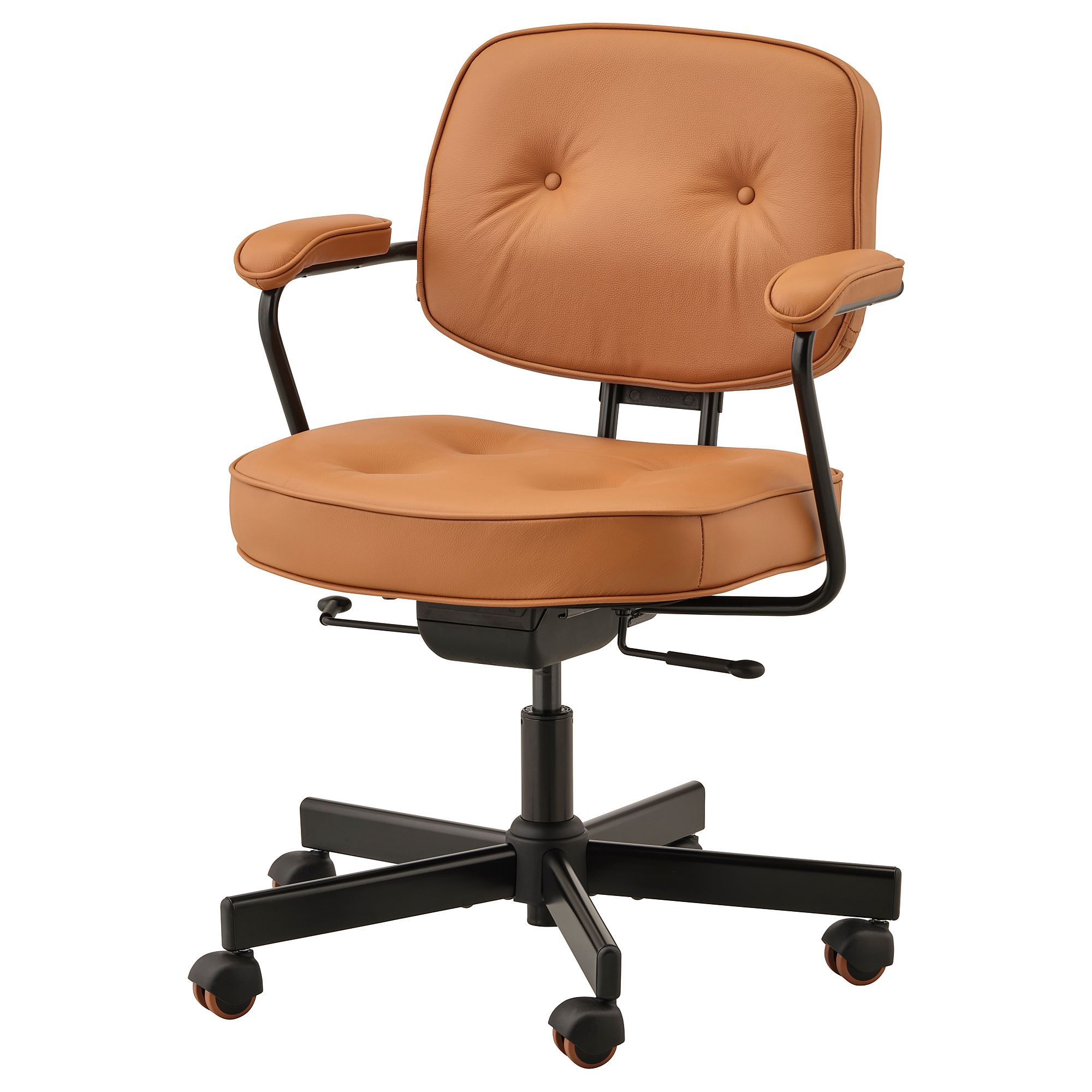 ALEFJALL grann gold-brown office chair - 40419982 | IKEA