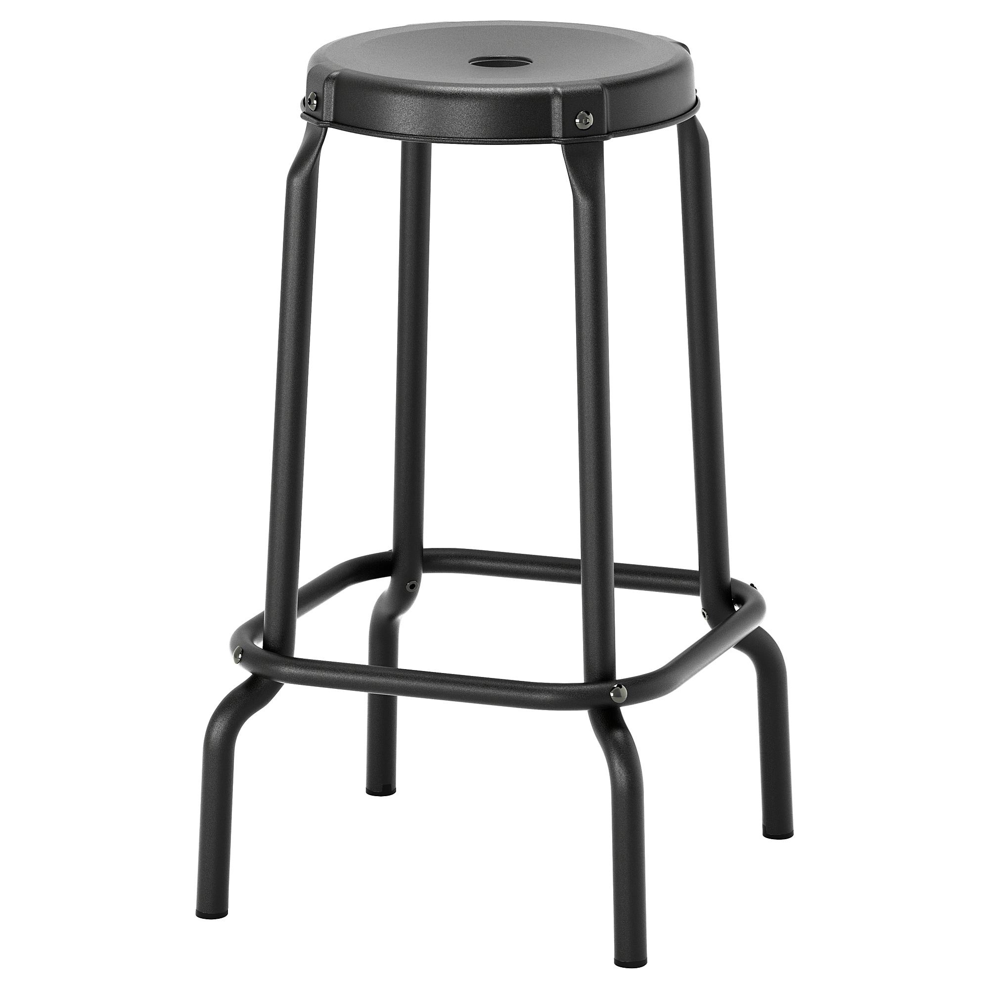 RASKOG black 63 cm bar stool - 30352246 | IKEA