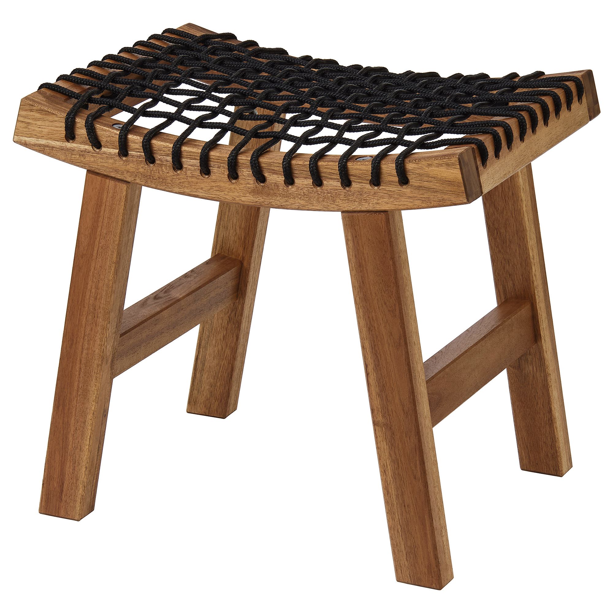 STACKHOLMEN light brown 48x35x43 cm garden stool - 20411425 | IKEA