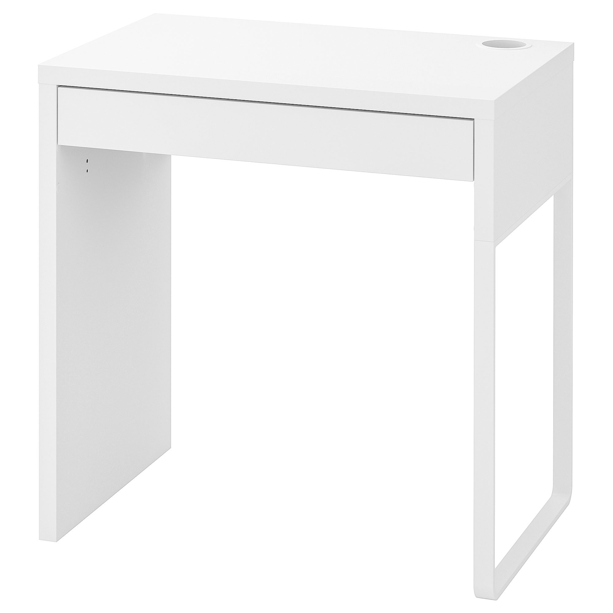 MICKE white 73x50 cm desk - 30213076 | IKEA
