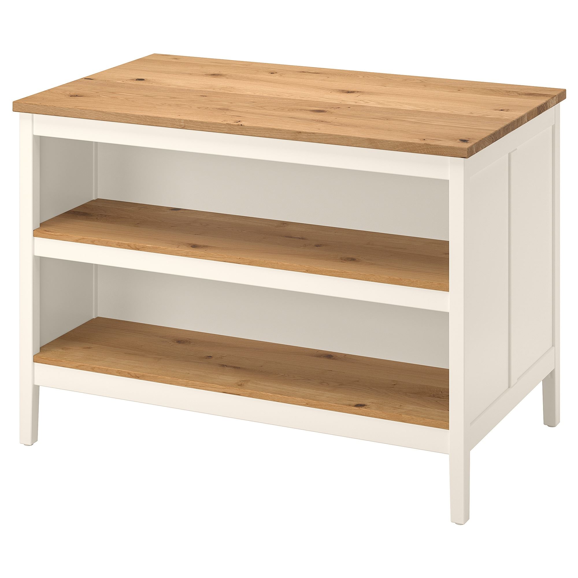 【直接引取対応可】 IKEA TORNVIKEN オフホワイト オーク TORNVIKEN off-white/oak 126x77 cm kitchen island - 40391657 | IKEA