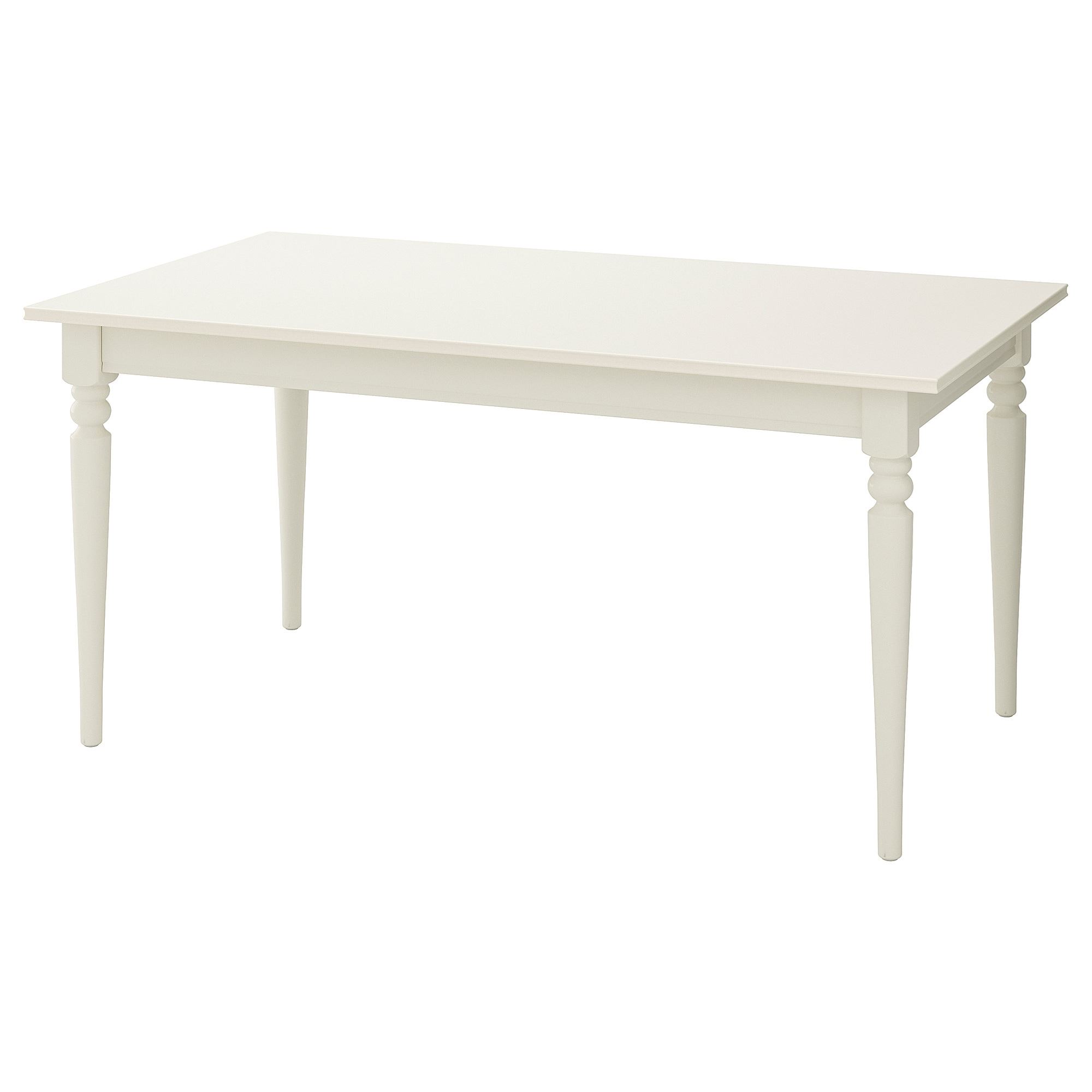 INGATORP white seats 4-6 extendable dining table - 70221423 | IKEA