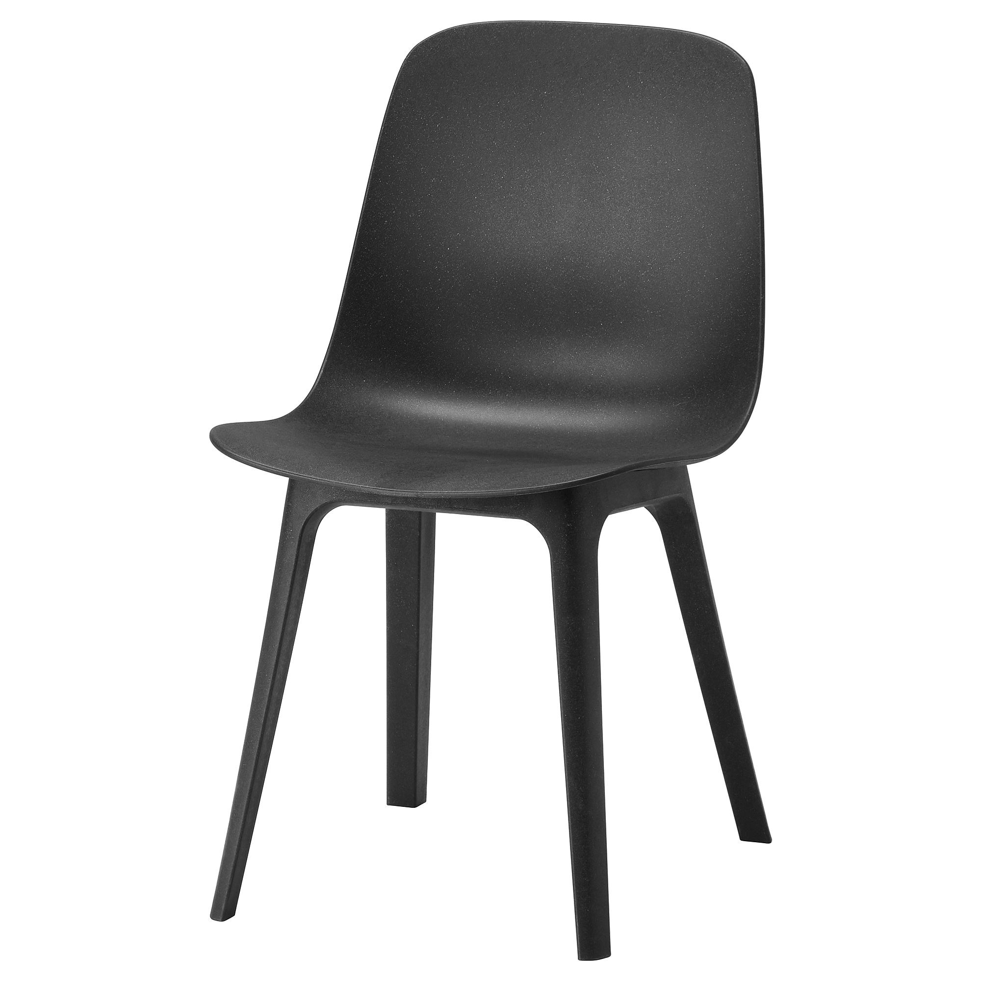 ODGER antrasit plastik sandalye - 50457313 | IKEA