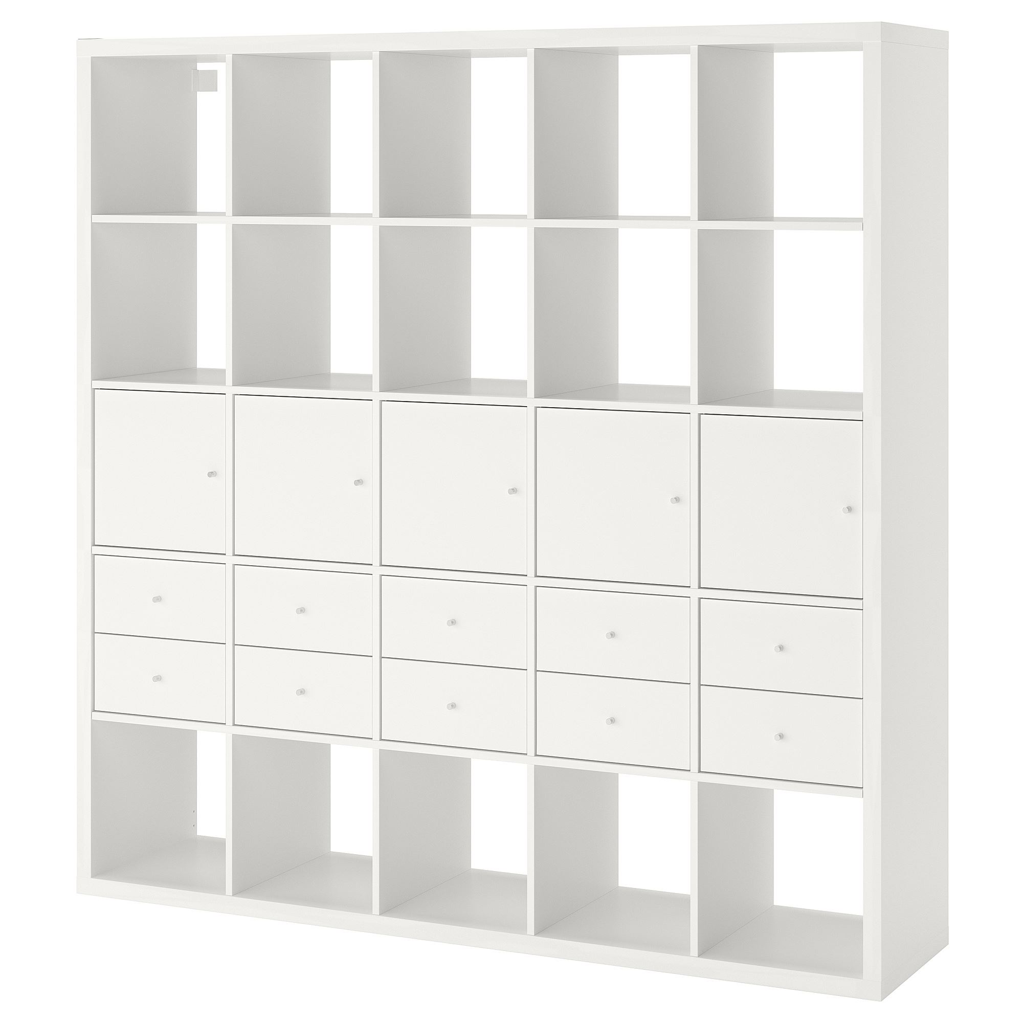 KALLAX white 182x182 cm open shelving unit - 09278338 | IKEA
